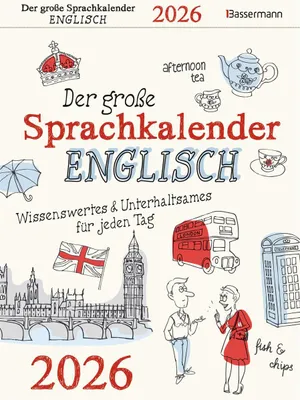 Zdjęcie produktu dla Der große Sprachkalender Englisch 2026