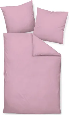Produktbild von Janine Mako-Satin Kissenhülle Kiss. 40x60 1 teilig  Colors 31001-21-640 kreiderosé