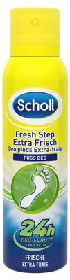 Zdjęcie produktu dla Scholl, Dezodorant do stóp w sprayu Fresh, 150 ml (PRODUKT Z NIEMIEC)