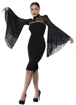 Immagine prodotto di Fever - Sciarpa gotica "Deluxe" da donna SM3654 (taglia unica) (nero)