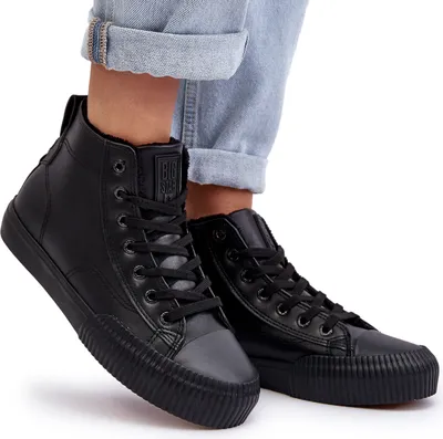 Obrázek produktu pro Dámské zateplené tenisky na zip černé Big Star MM274020 36
