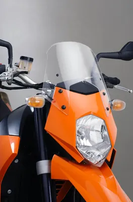 Image de PUIG naked sport screen transparent ABE approved for Ktm