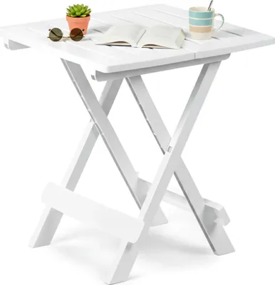 Immagine prodotto di Elpino - Tavolo da Esterno, 44x44x50h cm Bianco, 2 Posti  Italy