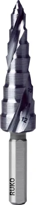 Produktbild von Ruko 9p 5-12 Mm Stufenbohrer Silber Silber One Size