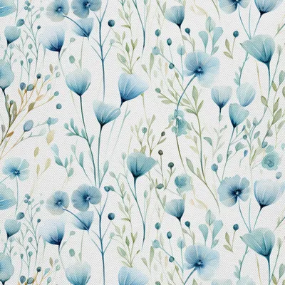 Image de OUTDOOR DECOSTOFFE OXFORD - Blumen- DX2029