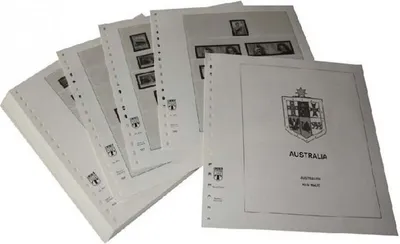 Produktbild von Lindner-T Vordruckblätter T470/10 Australien - Jahrgang 2010-2012