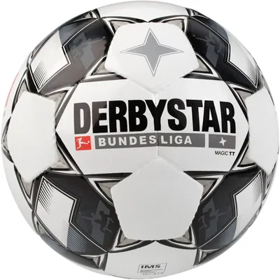 Produktbild von Derbystar Bundesliga Magic TT Trainingsball weiß/schwarz/grau 5
