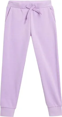 Immagine prodotto di Pantaloni da jogging 4F da bambina con elastico in vita, viola, taglia 122