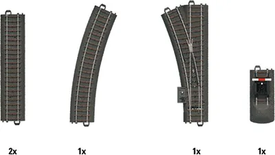 Produktbild von H0 C-Gleis Ergänzungspackung C1