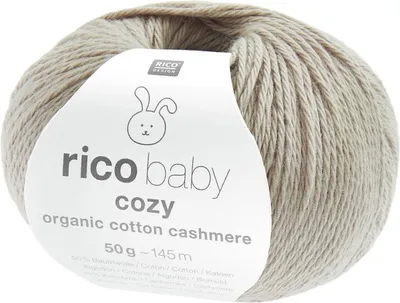 Produktbild von Rico Design Baby Cozy Organic Baumwolle Cashmere 9 Greige