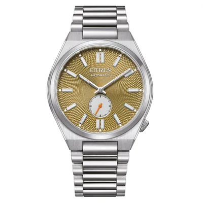 A studio shot of a Citizen watch.