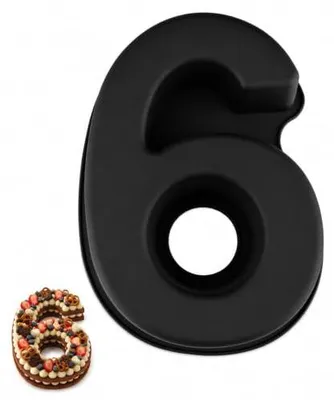 Produktbild von Backform für Kuchen 6 - Große Silikonform - AM-6 Mold