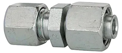 Produktbild von Riegler Reduzierung, Rohr-Außen-Ø Muffen 10/6 mm, Stahl verzinkt, 315 bar