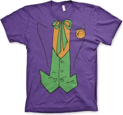 Produktbild von The Joker Suit T-Shirt - Small - Purple