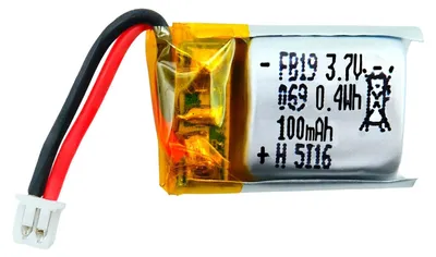 Produktbild von Akku 3,7V / 100mAh / Li-Po / kleiner weißer Stecker / H111, Revell Nano Quad