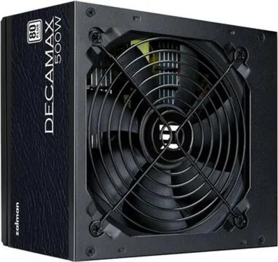 Zdjęcie produktu dla Zasilacz Zalman DecaMax 500W 80, ZM500-LX3