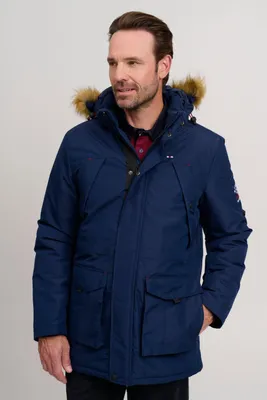Produktbild von FQ1924 FQAegir Herren Winterparka Parka Winterjacke mit Stehkragen
