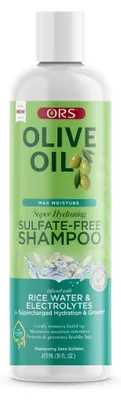 Produktbild von ORS Max Moisture Sulfatfreies Shampoo 473 ml - Sanft, Feuchtigkeitsspendend mit Kokosbetain, Glycerin & Menthol, Kühlt & Beruhigt die Kopfhaut