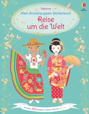 Produktbild von Mein Anziehpuppen-Stickerbuch: Reise um die Welt
