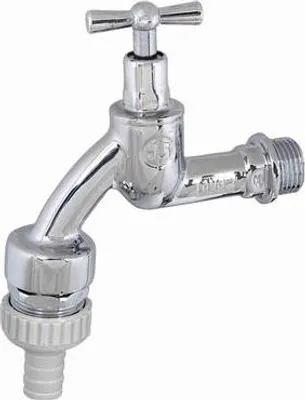 Produktbild von Js Auslaufventil Mit Rb,Rv,Sv Knebel-Ot,1/2",Poliert Chrom,Dvgw