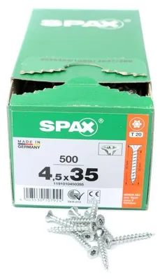 Produktbild von SPAX Senkkopfschraube WIROX Vollgewinde 4,5x35