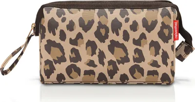 Produktbild von reisenthel travelcosmetic, Beautycase, Kulturtasche, Kulturbeutel, Kosmetiktasche, Leo Macchiato, 4 L, WC6048