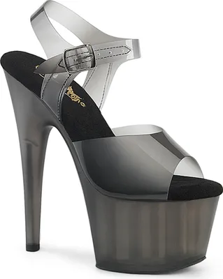 Produktbild von Pleaser ADORE-708N T Plateau Sandalen Schwarz Gradient EU 38