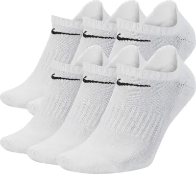 Zdjęcie produktu dla Nike skarpety stopki białe Everyday Cushioned 6pack SX7675-100 42-46 L