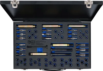 Image de BGS 8653 Kit de réparation pour filetage de bougie de préchauffage, M8-M9-M10-M12