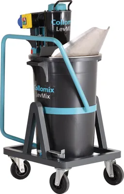 Immagine prodotto di Collomix Fließmassenmischer LevMix 1,6 kW 55Liter 230 Volt 410 UpM