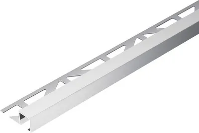 Produktbild von Quadrat-Abschlussprofil Dural Squareline 10 mm Länge 250 cm Aluminium Natur