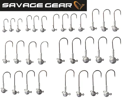 Produktbild von Savage Gear Jighaken - Gr. 1, 2/0, 3/0, 5/0, 6/0, 7/0, 8/0, 10/0 zur Auswahl, Größe / Gewicht / Packungsinhalt:Gr. 1 / 4g / 3 Stück