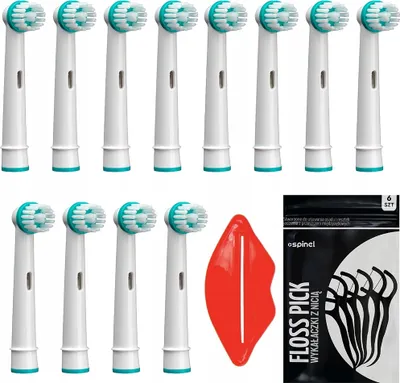 Zdjęcie produktu dla Oral-B Ortho Care szczoteczki OD-17A x12 do aparatów ortodontycznych wymienne głowice