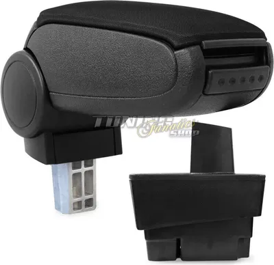 Produktbild von Armlehne Mittelarmlehne MAL für Ford Focus 1 MK1 1998-2001 Stoffbezug Schwarz