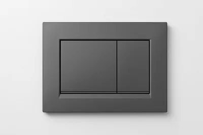 Produktbild von Profielenloods - Betätigungsplatte in Gunmetal – Passend für Geberit UP300, UP320 und UP720 – Quadrat