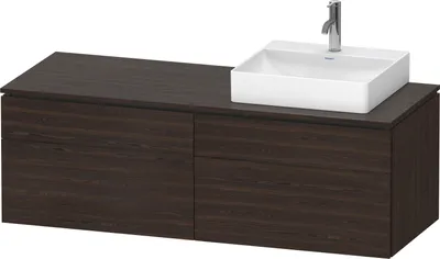Produktbild von DURAVIT LC4870R69690000 Konsolen-WTU wandh L-Cube 550x1400x48