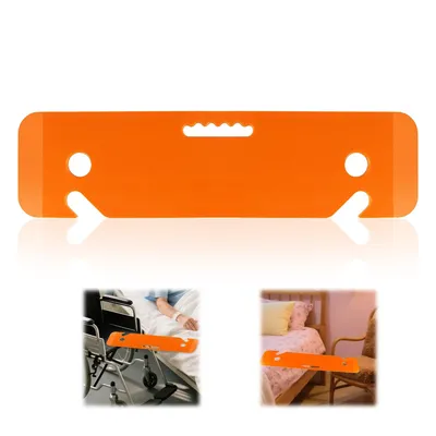 Produktbild von Rollstuhl Transferhilfe,Stabiles Gleitbrett Transferbrett, Ergonomisch Glideboard, 75,5 cm Länge Tragkraft Patientenrutschbrett