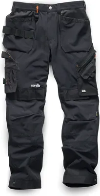 Obrázek produktu pro Scruffs - pánské kalhoty "Pro Flex Plus" RW8793 (32S) (černá)
