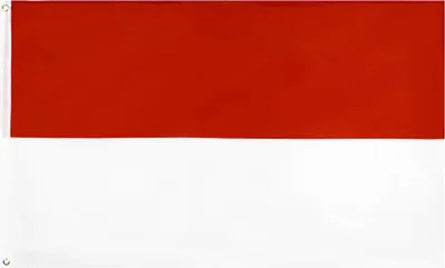 Zdjęcie produktu dla Jumadas - 90 x 150 cm - Flaga Indonezji - Odkryj Indonezję