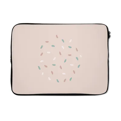 Produktbild von MuchoWow® Laptop Hülle 14 ZollSommer - Linie - Pastell Laptoptasche - Laptoptasche - Stoßsicher - Schutzhaube
