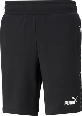 Produktbild von Puma ESS+ kurze Jogginghose Herren mit Taschen, Größe:XXL, Farbe:Schwarz