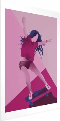 Produktbild von Posterpapier Poster - Powerslide 40x60 cm Menschen h-A-0146-ao-a