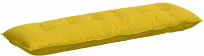 Productafbeelding van vidaXL Rugkussen, geel, 160 x 50 cm, cordura stof