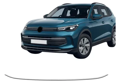 Produktbild von Chrom-Schutzleiste für die vordere Stoßstange des Tiguan ab 2024