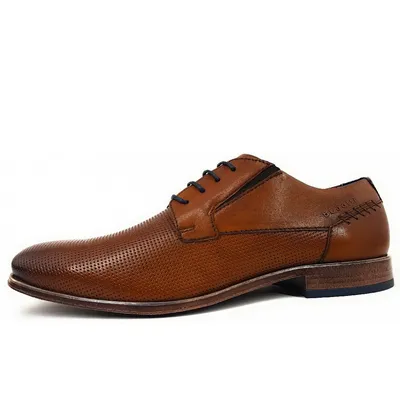 Produktbild von Bugatti Leagro Herrenschuhe Businessschuhe elegante Schnürer Braun Business, Schuhgröße:42 EU