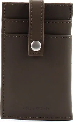 Produktbild von Marc O'Polo Leder Kartenetui Geldklammer W53 Copenhagen Card Holder Grey grau