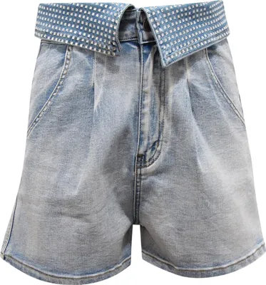 Produktbild von N6859 Bermuda Donna No Secrets Woman Strass Denim Shorts