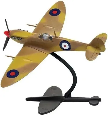Obrázek produktu pro Airfix Small Beginners Set Supermarine Spitfire MkVc, Model letadla s pevnými křídly, Montážní sada, 1:72, Supermarine Spitfire MkVc, Jakékoliv pohlaví, Plast