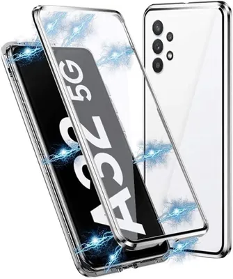 Produktbild von Hard Case Für Samsung Galaxy A32 5G Schutz Vorne Und Hinten Transparent