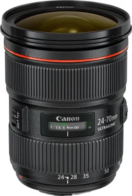 Produktbild von Canon EF 24-70mm f/2.8L II USM, SLR, 18/13, Standard, 88.5 mm, 82 mm, 113 mm